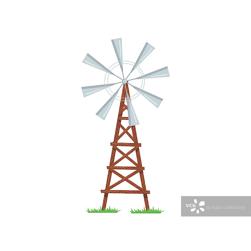 用于抽水的八叶风泵图片素材