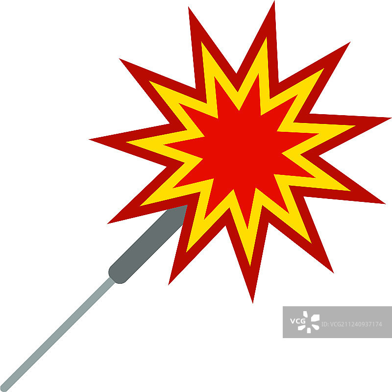 派对烟花棒图标图片素材