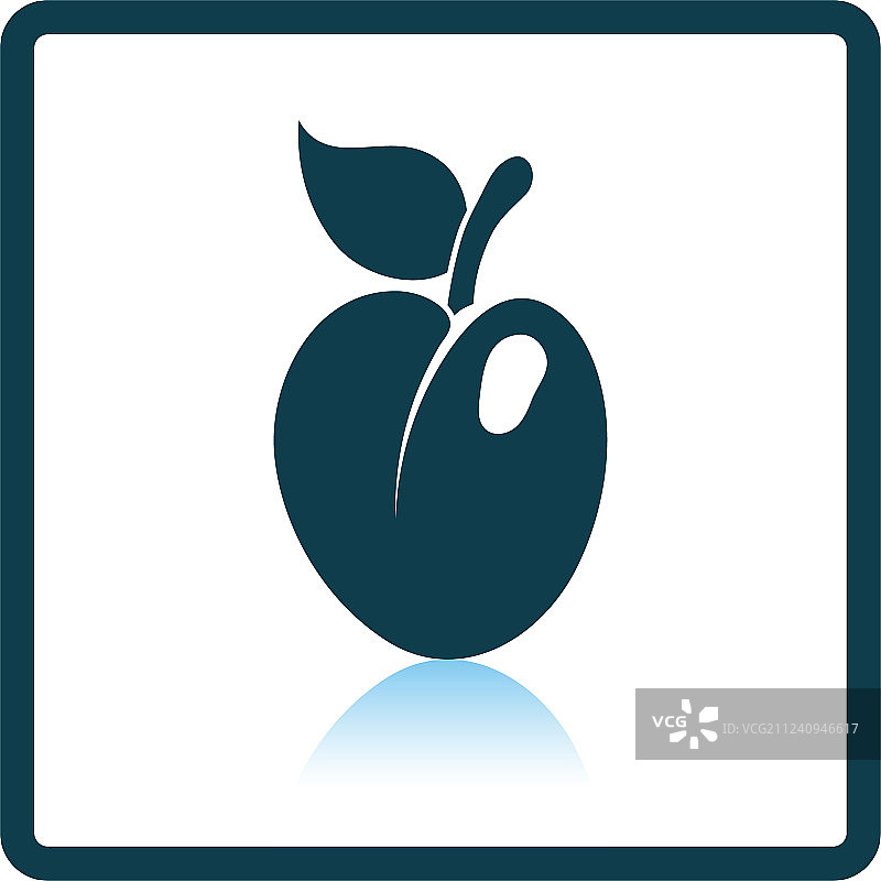 李子图标图片素材