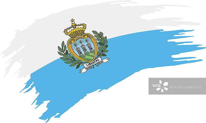 圣马力诺国旗图片素材