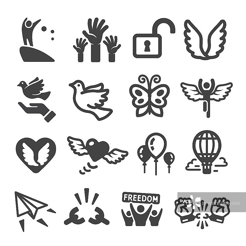 自由图标图片素材