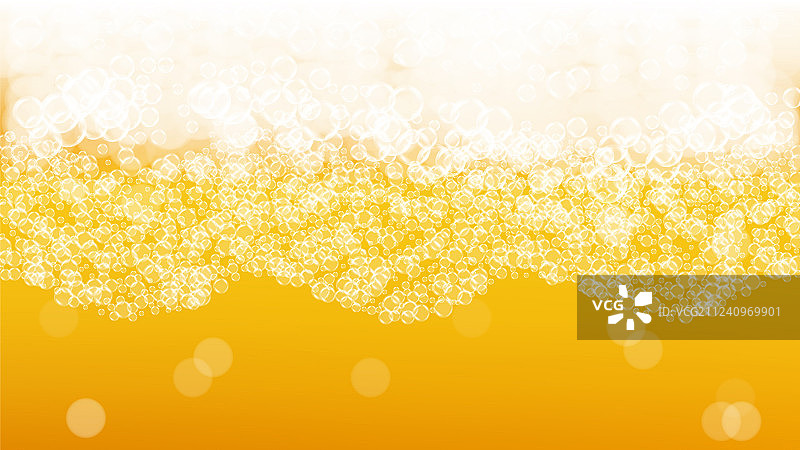 精酿啤酒泡沫飞溅背景（慕尼黑啤酒节）图片素材