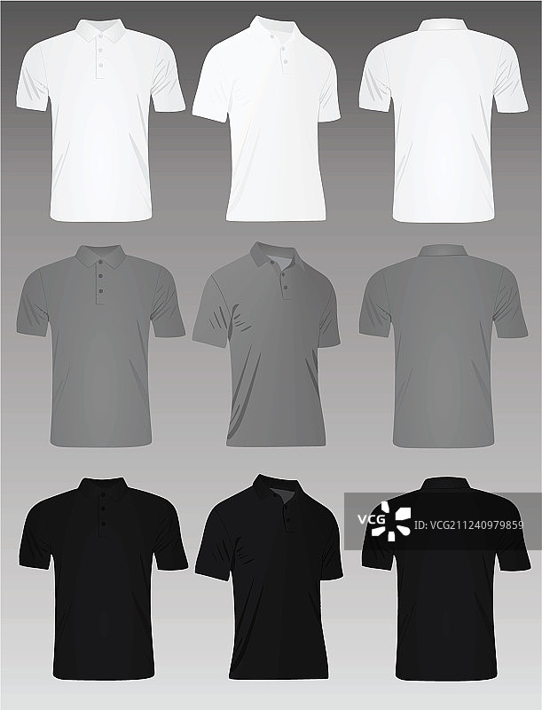 男士Polo衫套装图片素材