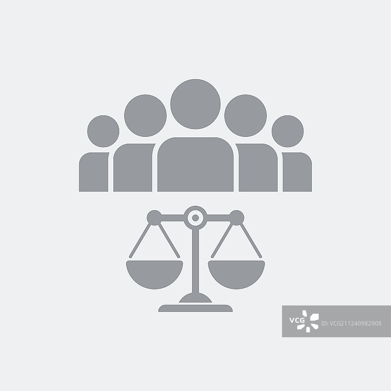 法律面前人人平等图片素材