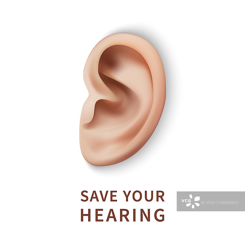 国际爱耳日概念背景图片素材