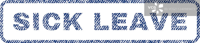 病假纺织印章图片素材