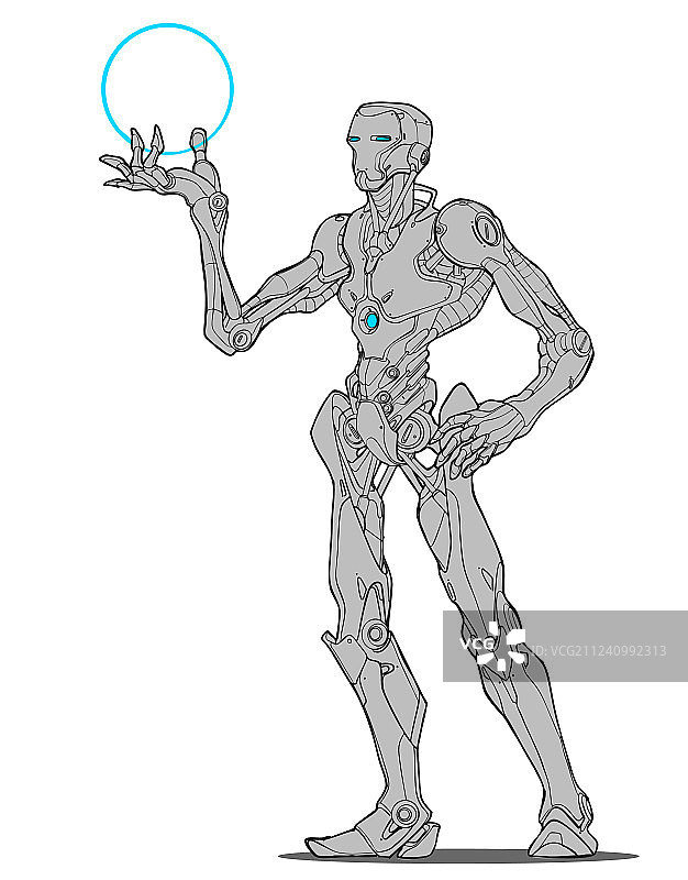 机器人钢铁侠图片素材