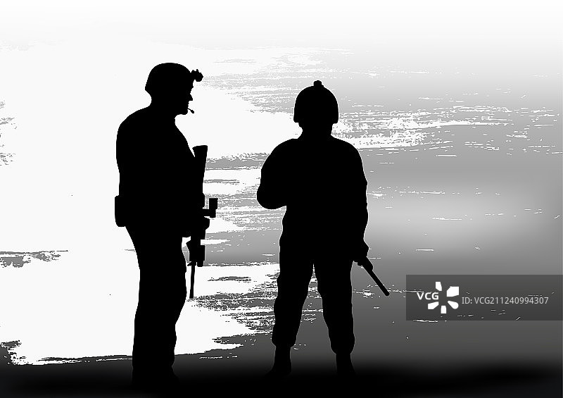 士兵执行作战任务图片素材