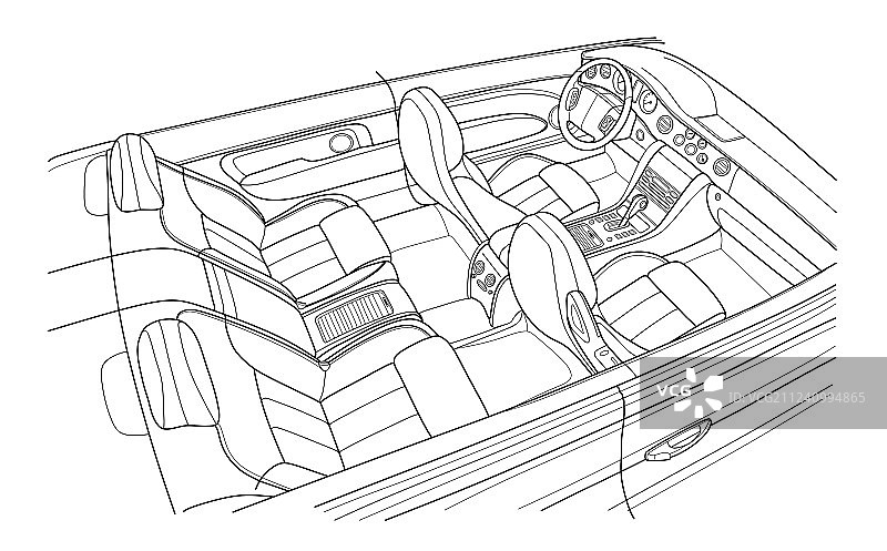 车辆内部的机器图片素材