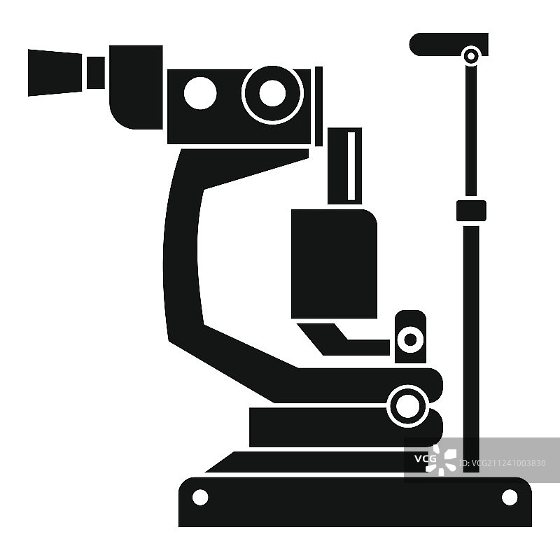 简约风格屈光度计图标图片素材