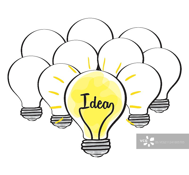 大创意设计创意图标绘制图片素材