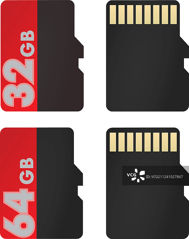 micro SD卡图片素材