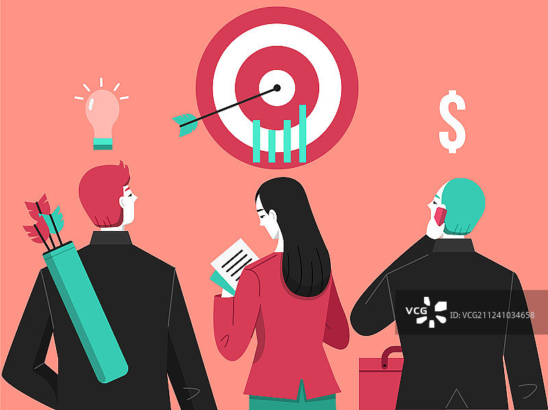 商业目标射箭图片素材