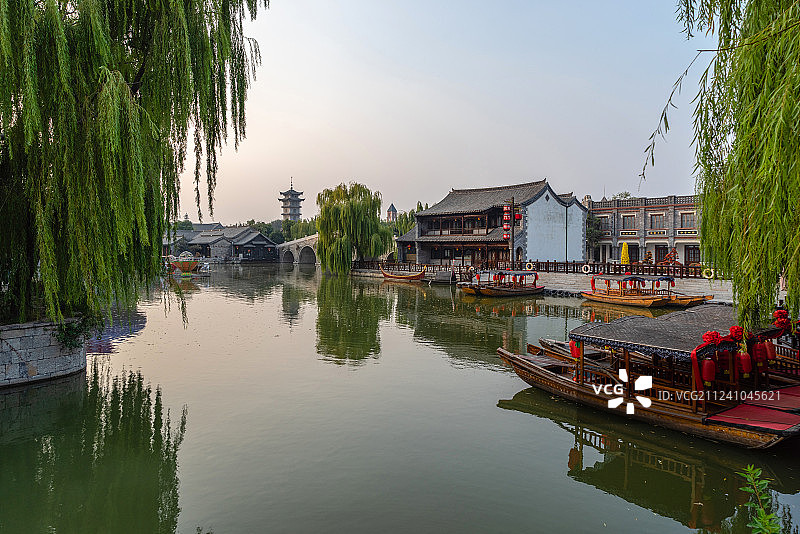 台儿庄古城图片素材