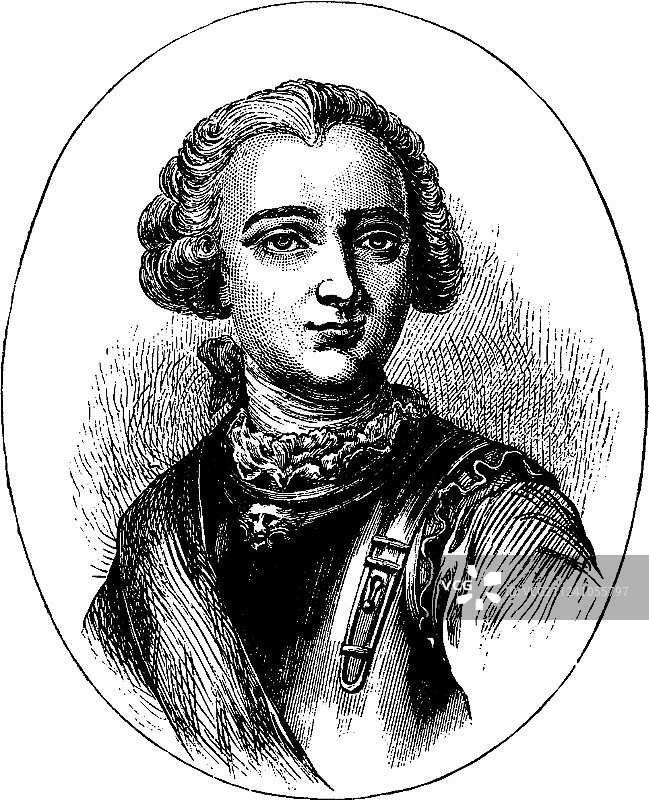 杰弗里·阿默斯特复古风图片素材