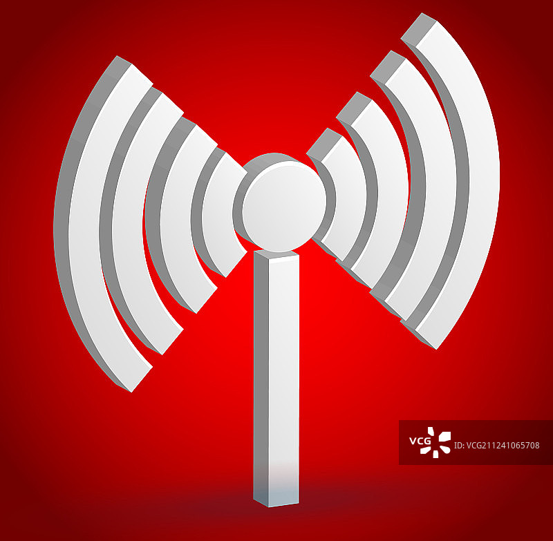 无线电塔无线传输图标图片素材