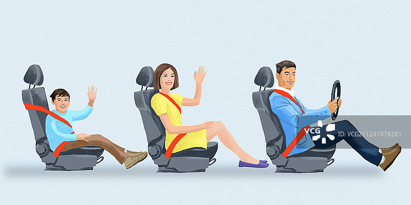 安全带2 无字图片素材