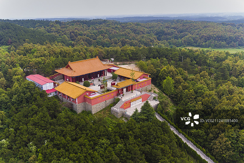 安徽合肥岱山湖度假村风光图片素材