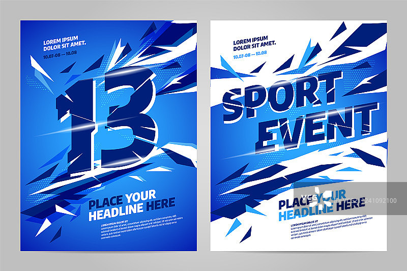 运动布局设计模板图片素材