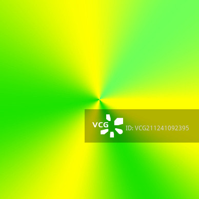 黄绿色锥形渐变图片素材