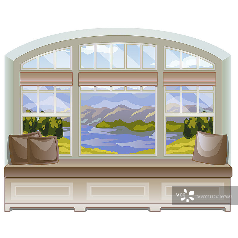 舒适的休闲阅读场所图片素材