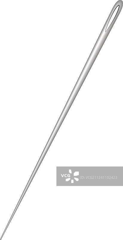 银色设计的针图片素材