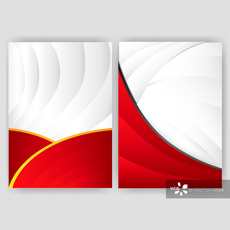 带阴影的极简曲线波浪背景图片素材