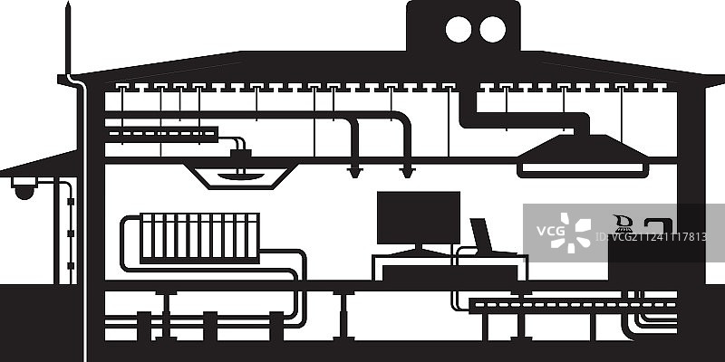 不同的建筑装置图片素材