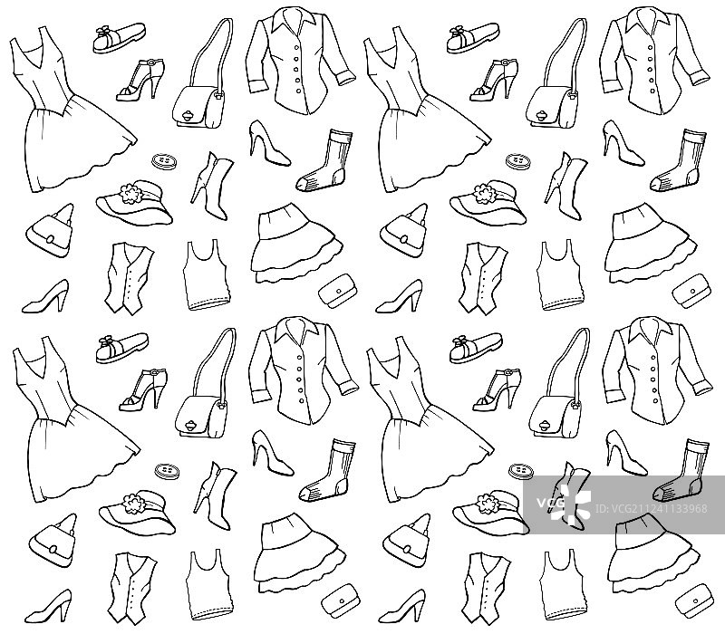 时尚图标背景图片素材