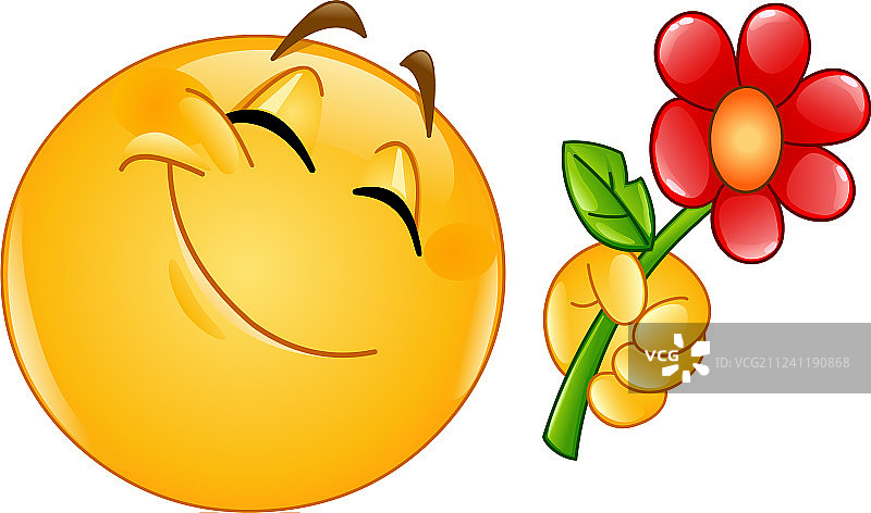 送花表情图片素材