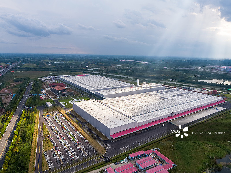 江淮蔚来汽车工厂图片素材