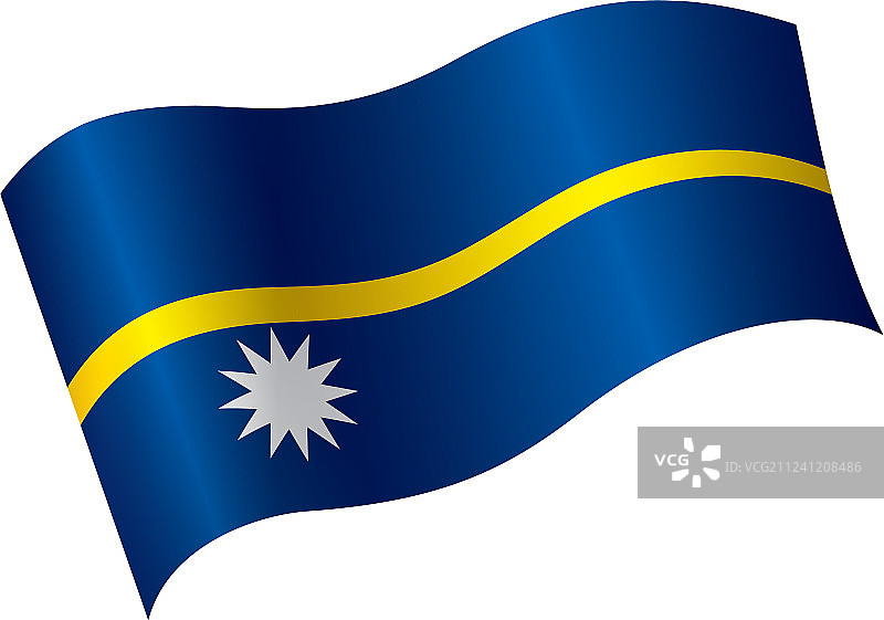 瑙鲁国旗图片素材