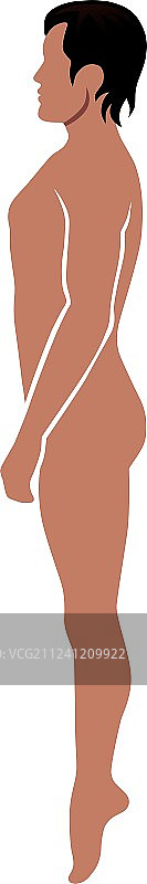 时尚男士全身模板图片素材