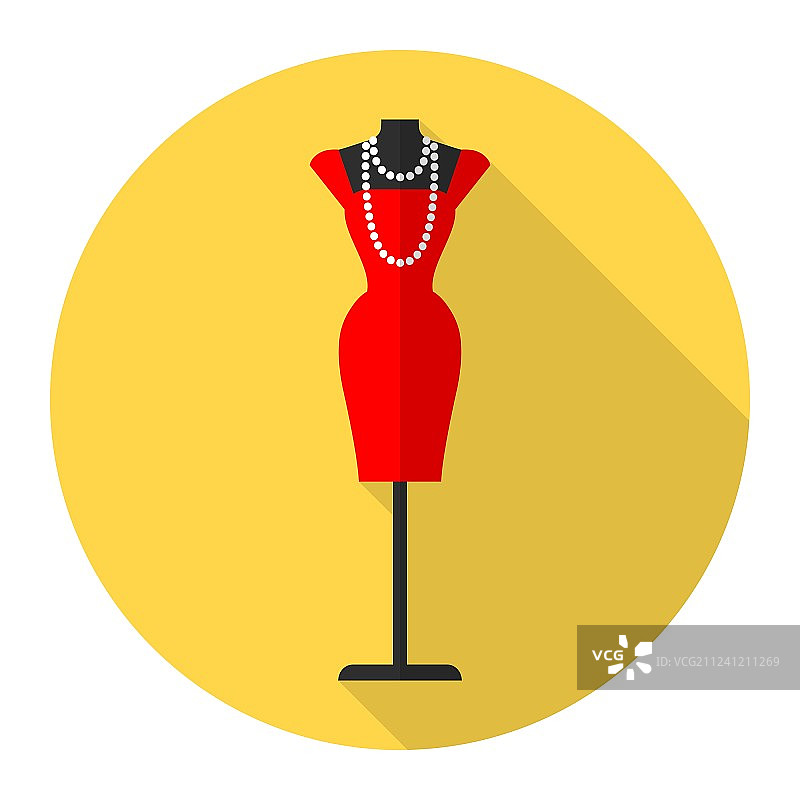 时尚人体模型扁平风格图标图片素材