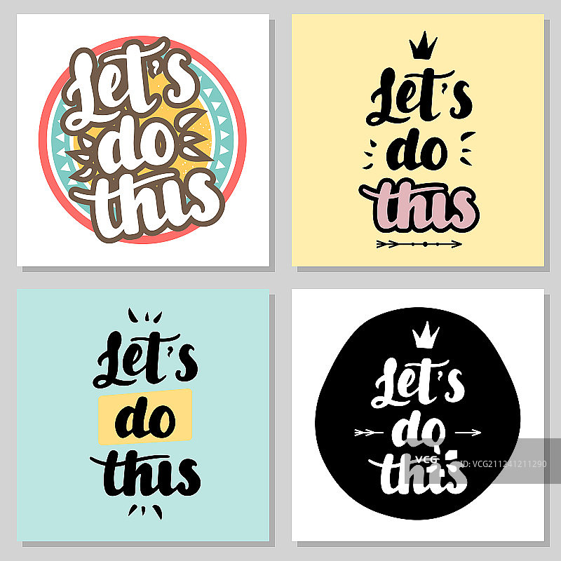 让我们开始手绘字母图片素材