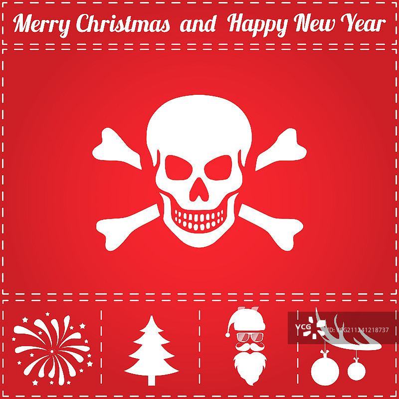 骷髅图标图片素材