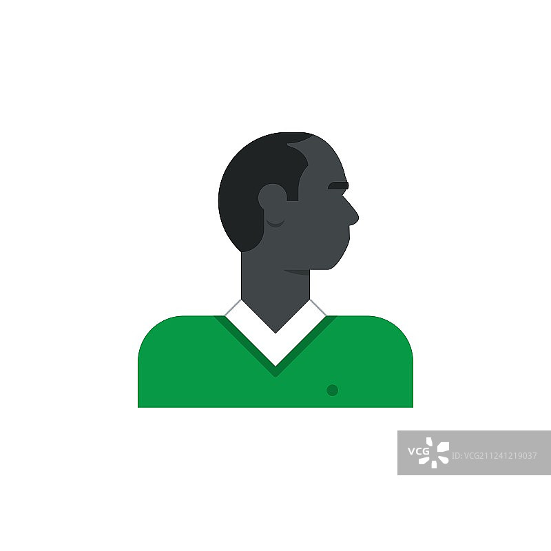 黑色人物4图片素材