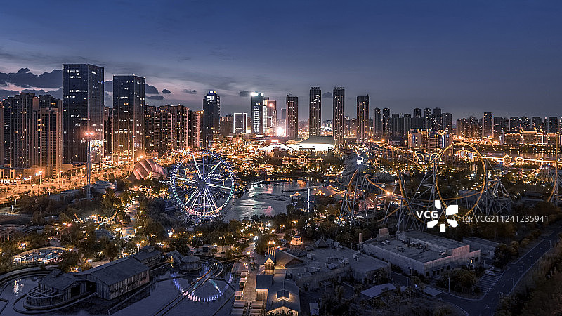 合肥滨湖新区融创乐园图片素材