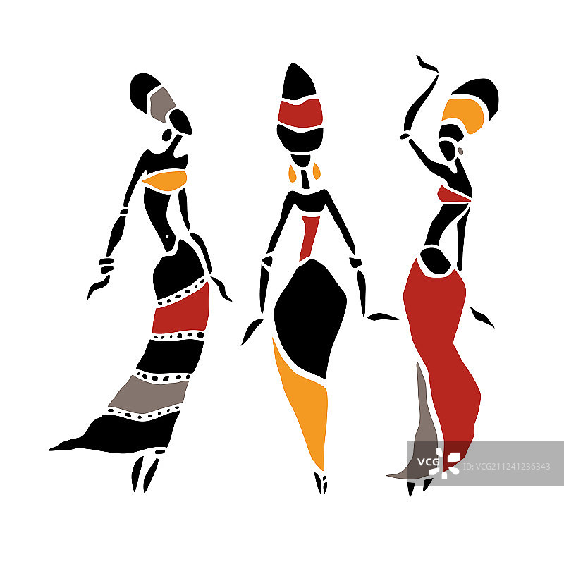 美丽的非洲女性图片素材