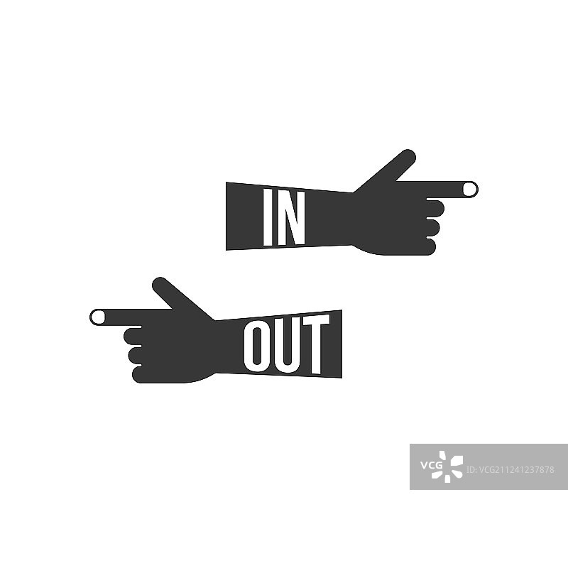 手指指示牌图片素材