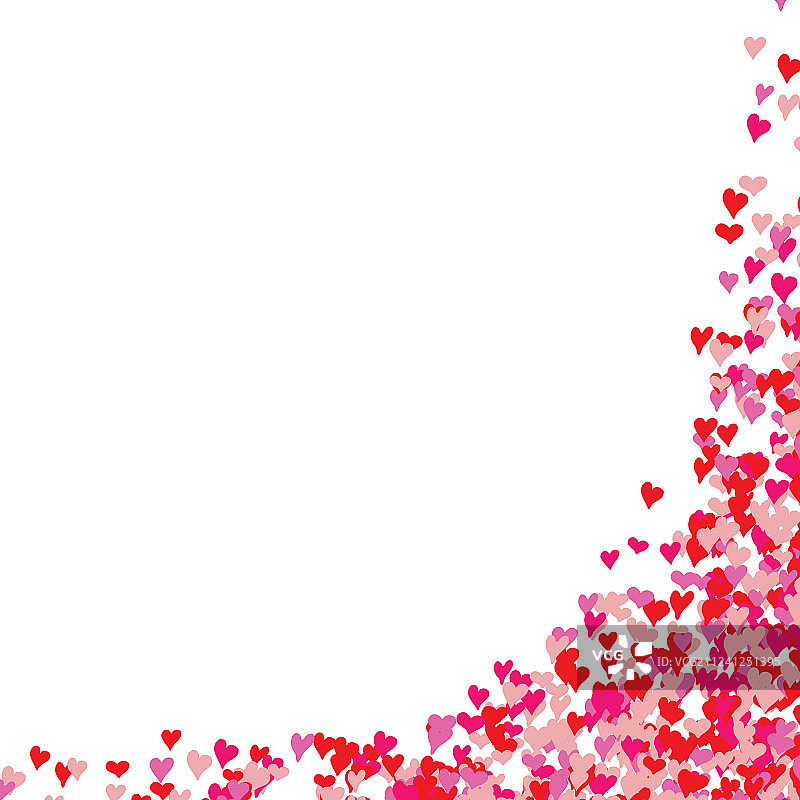 手绘涂鸦心形符号背景图片素材