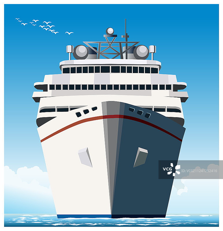 远洋班轮图片素材