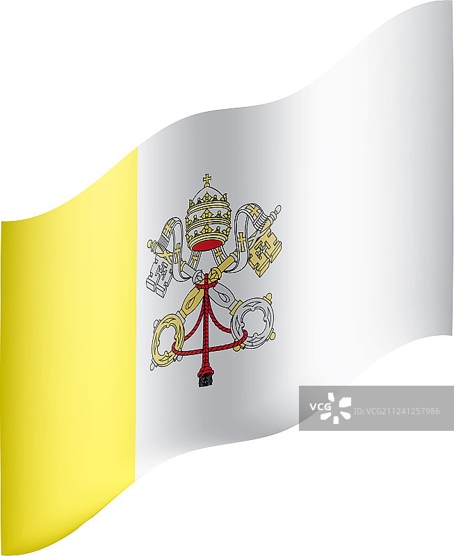 梵蒂冈国旗图片素材