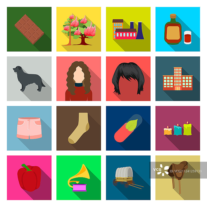 纺织娱乐旅行网络图标图片素材