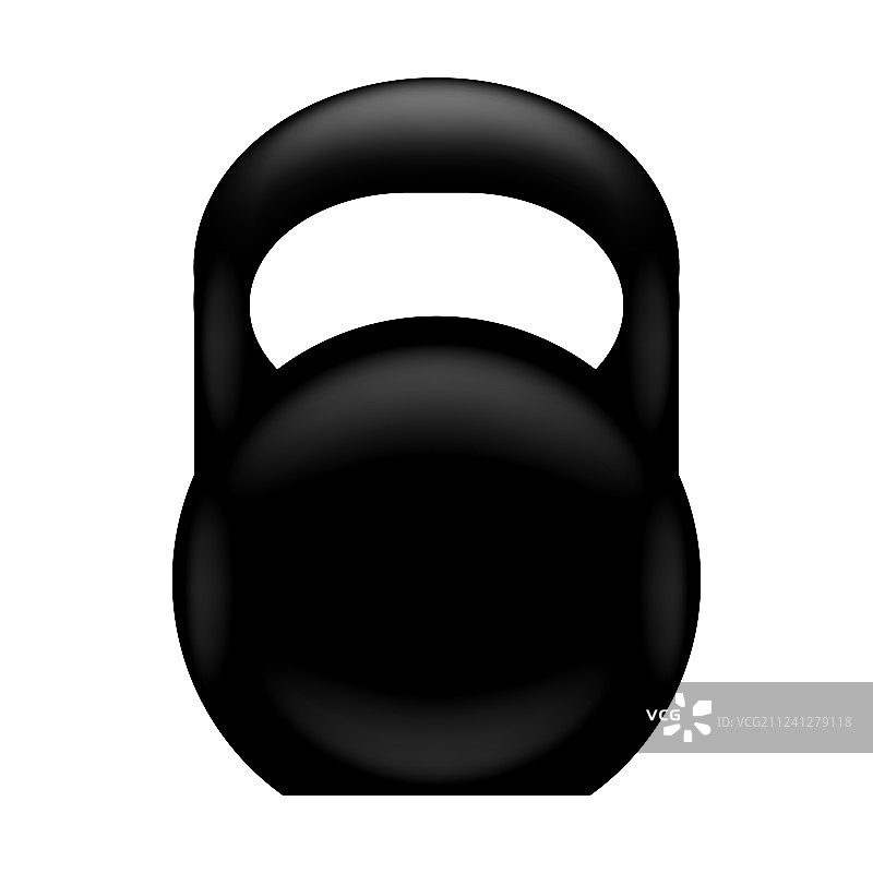 白色背景上的体重剪影金属图片素材