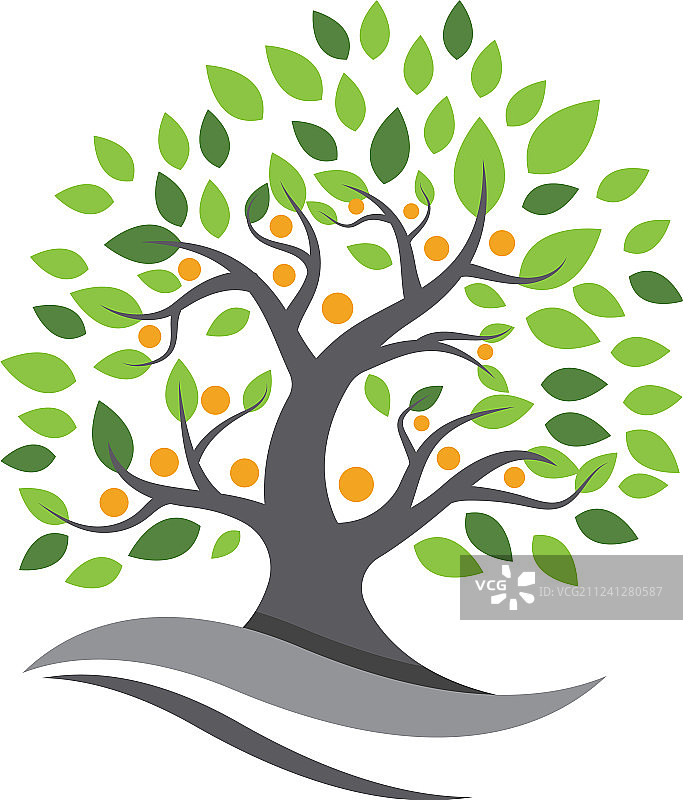 树叶生态自然设计图片素材