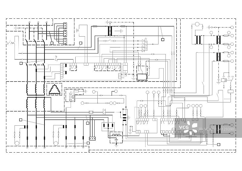 电路原理图图片素材