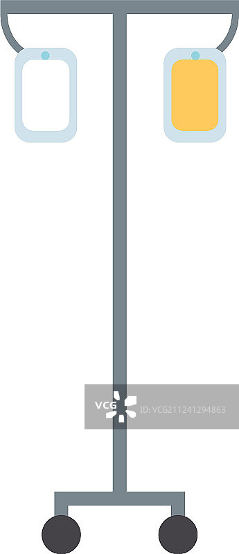 三脚架上的引流袋图片素材