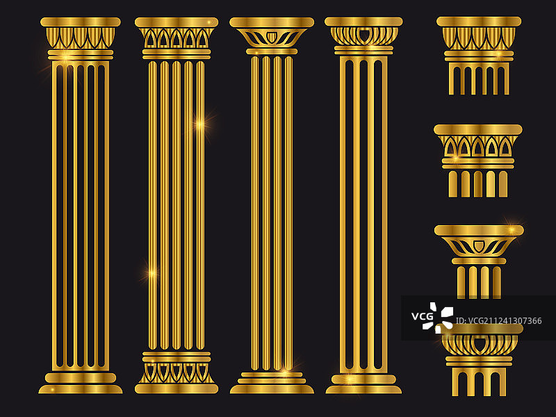 古罗马建筑柱图片素材