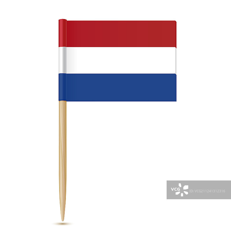 荷兰国旗牙签图片素材